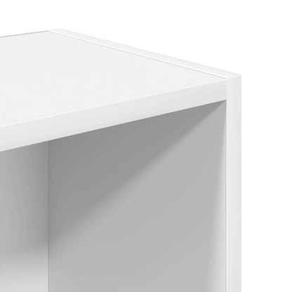 Boekenkast Hugoine - bewerkt hout - wit