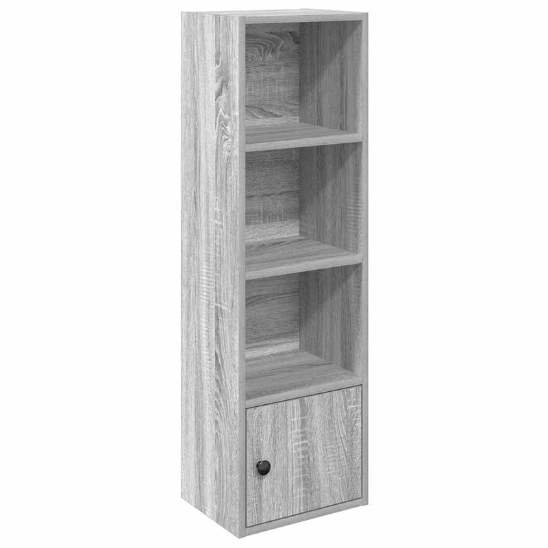 Boekenkast Hugoine - bewerkt hout - grijs sonoma – extra afbeelding