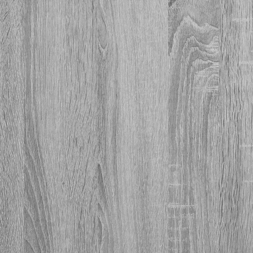 Boekenkast Hugoine - bewerkt hout - grijs sonoma