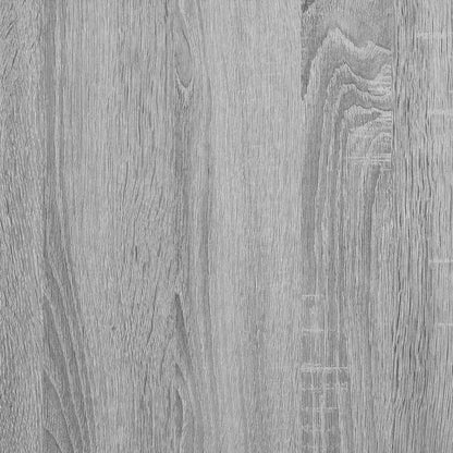 Boekenkast Hugoine - bewerkt hout - grijs sonoma