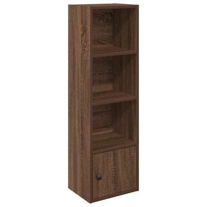 Boekenkast Hugoine - bewerkt hout - bruin eiken