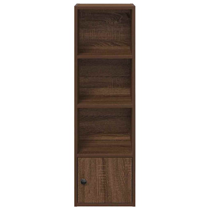 Boekenkast Hugoine - bewerkt hout - bruin eiken