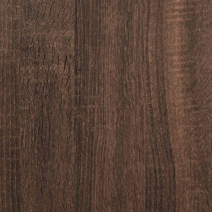 Boekenkast Hugoine - bewerkt hout - bruin eiken