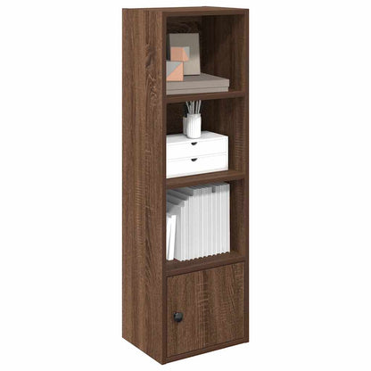 Boekenkast Hugoine - bewerkt hout - bruin eiken