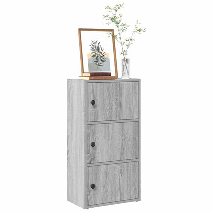 Boekenkast Gijs - 40x24x77 cm - grijs sonoma