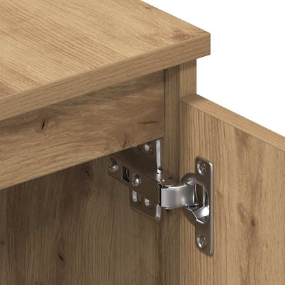 Tv-meubel Kyan - 140x40x35,5 cm - artisanaal eiken
