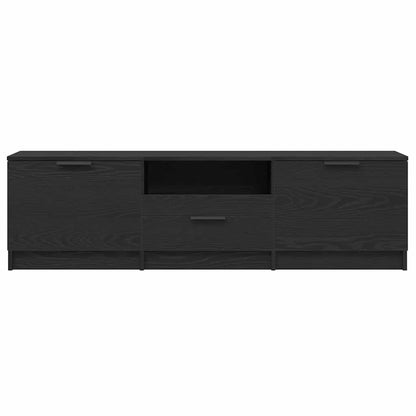 Tv meubel job - bewerkt hout - met lade