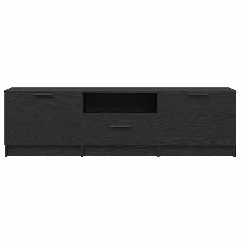 Tv meubel job - bewerkt hout - met lade