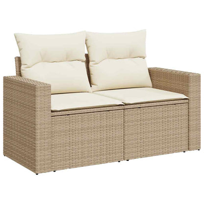 Tuinset Hubrecht - 4-delig - met kussens en opslag - beige