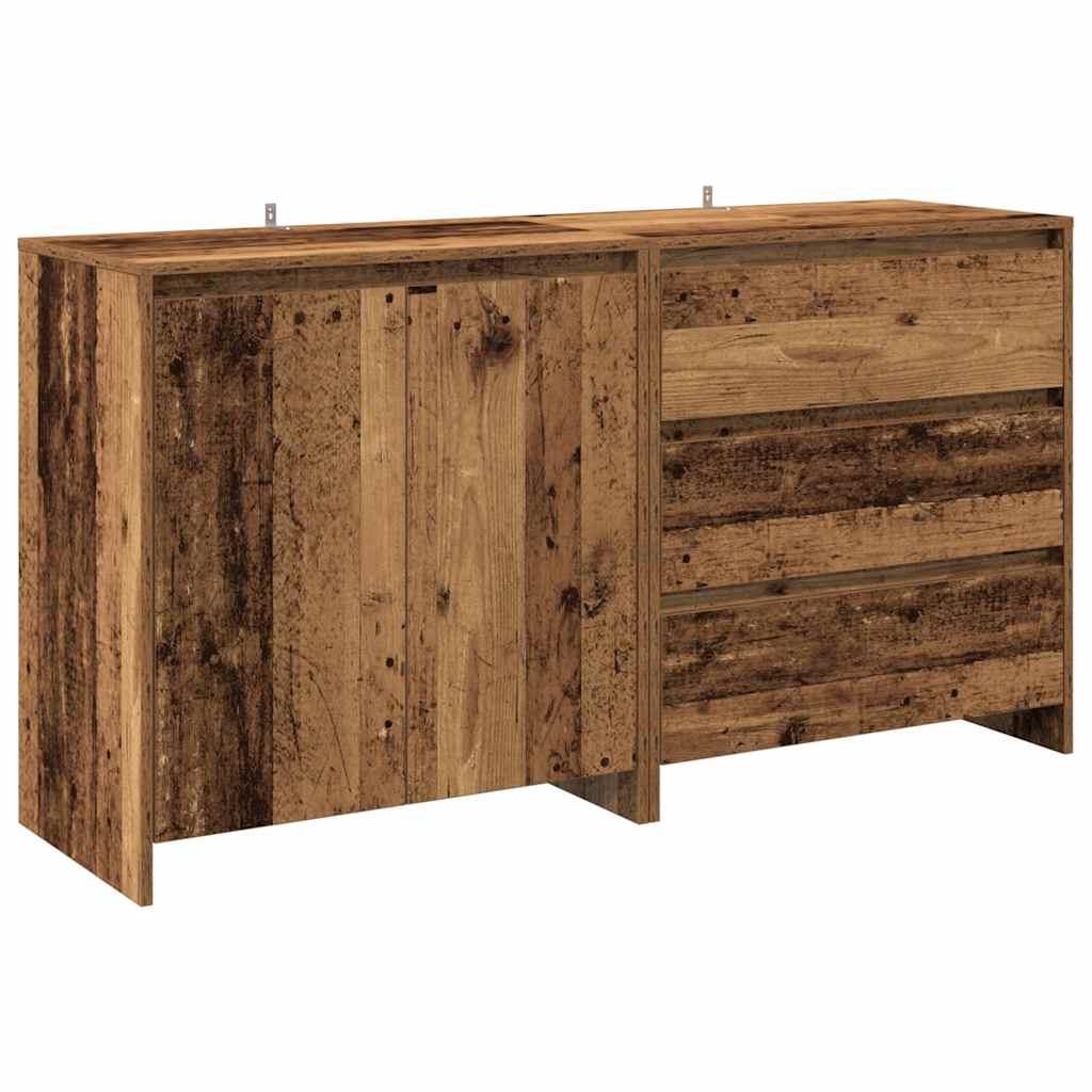 Dressoir Douwe - 2-delig - oud hout