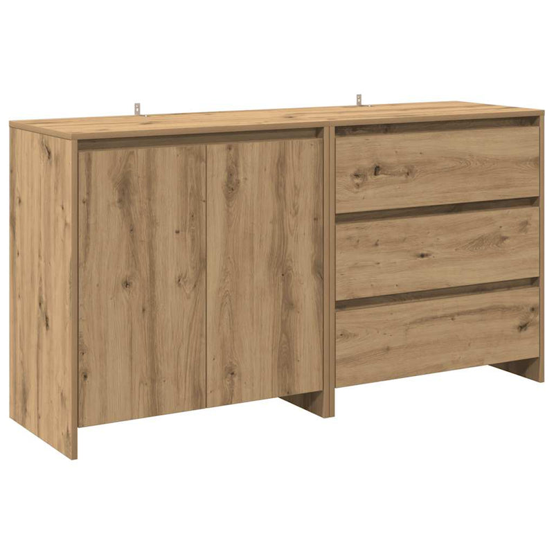 Dressoir Douwe - 2-delig - artisanaal eiken – extra afbeelding