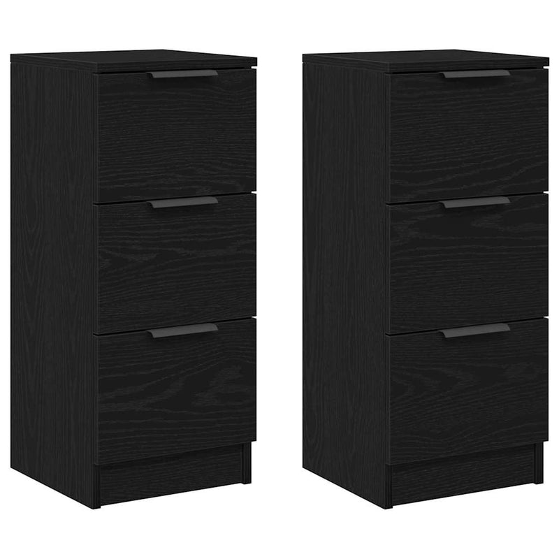 Dressoir Otto - 2 stuks - zwart eiken – extra afbeelding