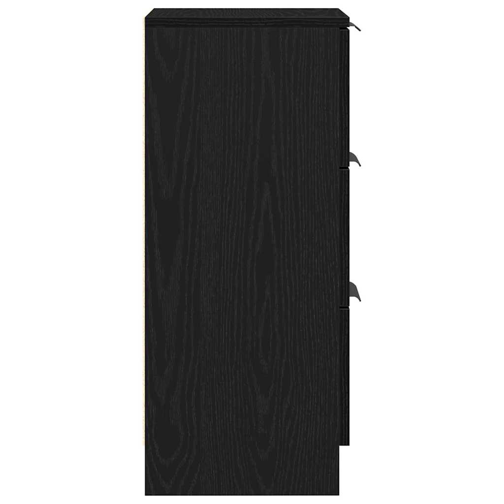 Dressoir Otto - 2 stuks - zwart eiken