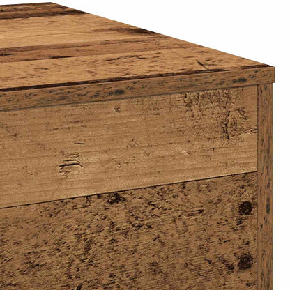 Salontafel Niels - 55 x 55 x 31 cm - oud hout