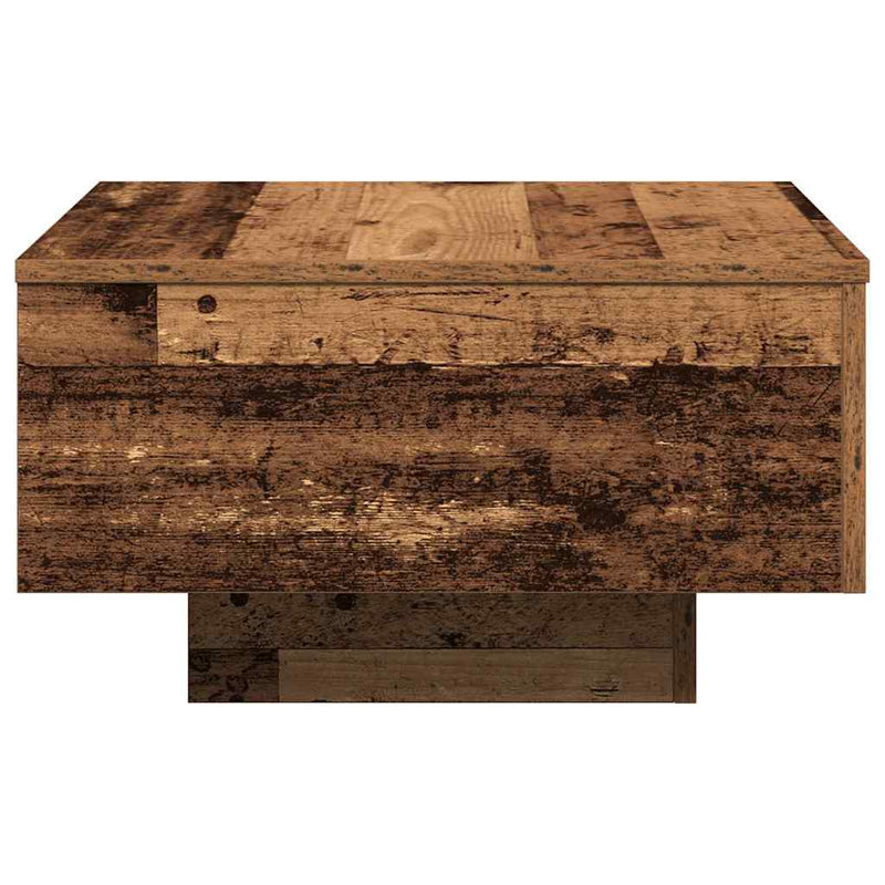 Salontafel Niels - 55 x 55 x 31 cm - oud hout