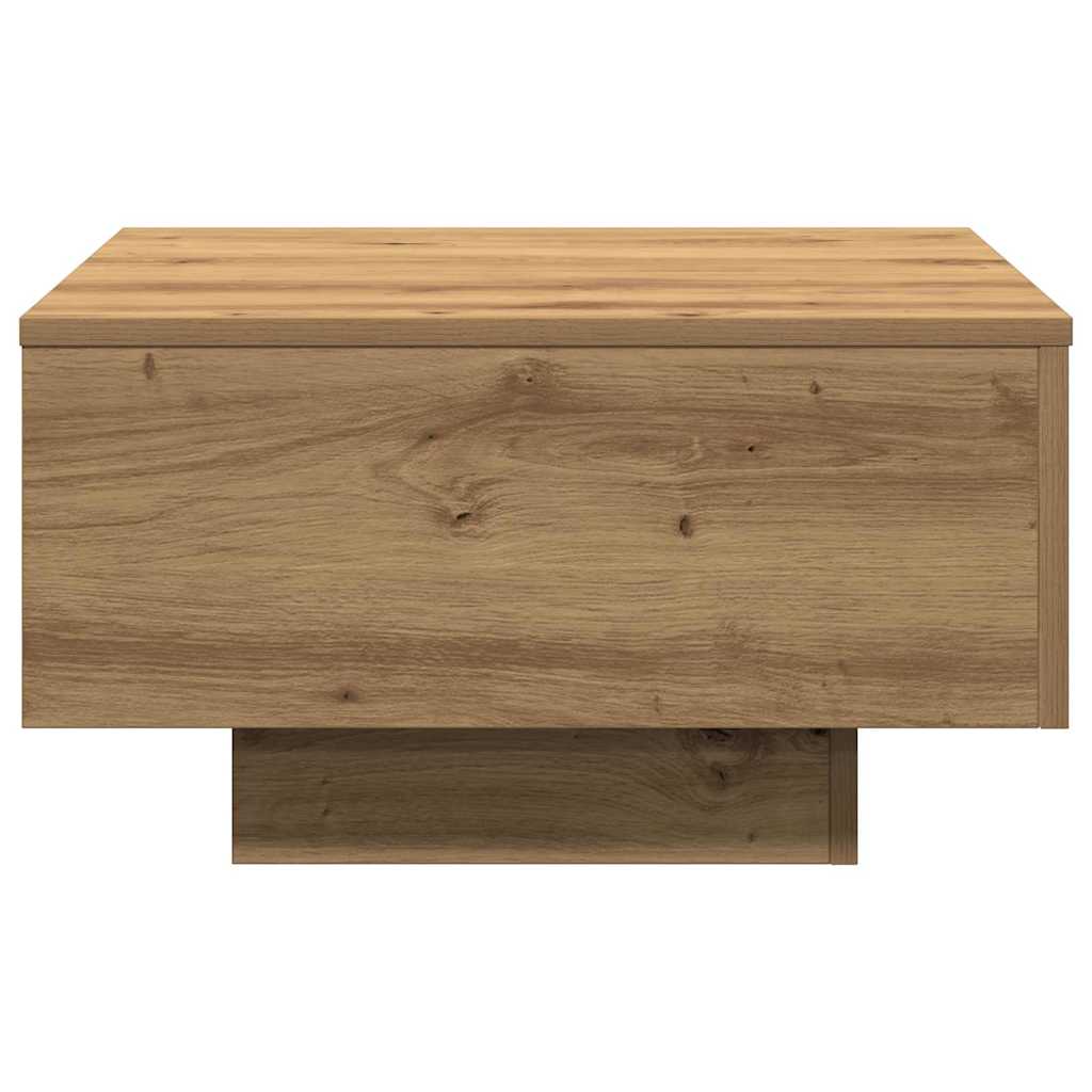 Salontafel Niels - 55 x 55 x 31 cm - artisanaal eiken