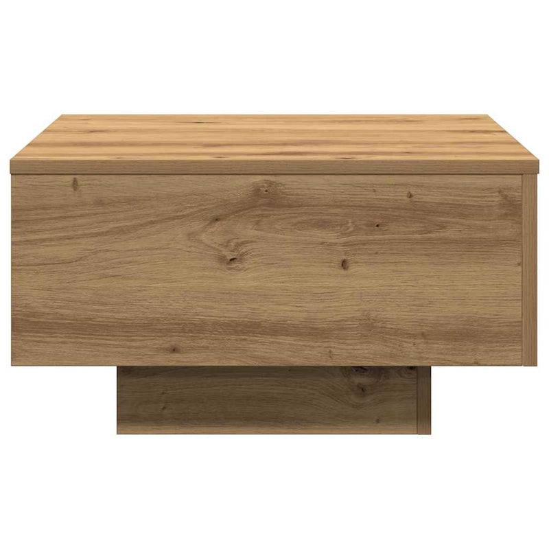 Salontafel Niels - 55 x 55 x 31 cm - artisanaal eiken