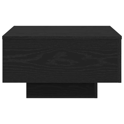 Salontafel Niels - 55 x 55 x 31 cm - zwart eiken
