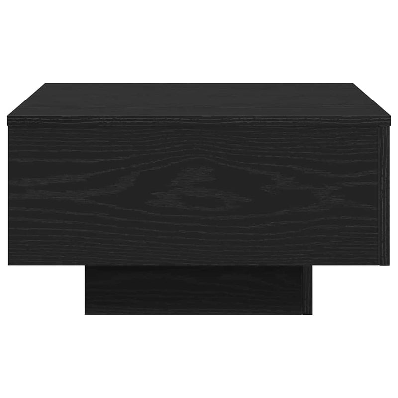 Salontafel Niels - 55 x 55 x 31 cm - zwart eiken