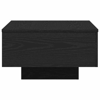 Salontafel Niels - 55 x 55 x 31 cm - zwart eiken