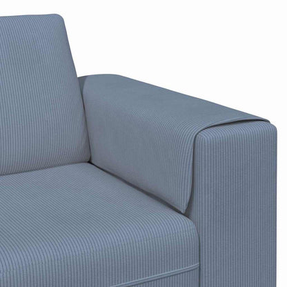 Bank Blauw 250 x 188 x 76 cm Katoen Stof
