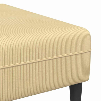 Bank Grijs groen 250 x 188 x 76 cm Katoen Stof