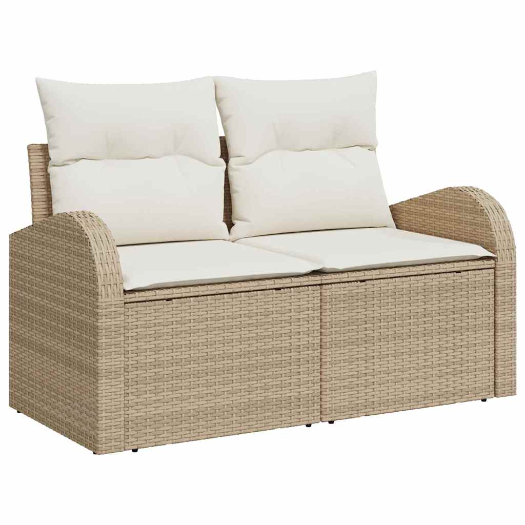 Tuinset Tuur - 9-delig - met opslag - beige