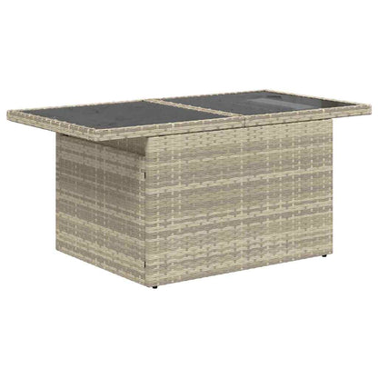 Tuinset Tuur - 9-delig - met opslag - lichtgrijs