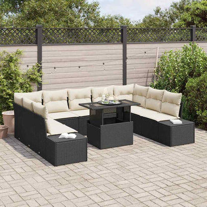Tuinset Guus - 10-delig - met opslag - zwart en wit