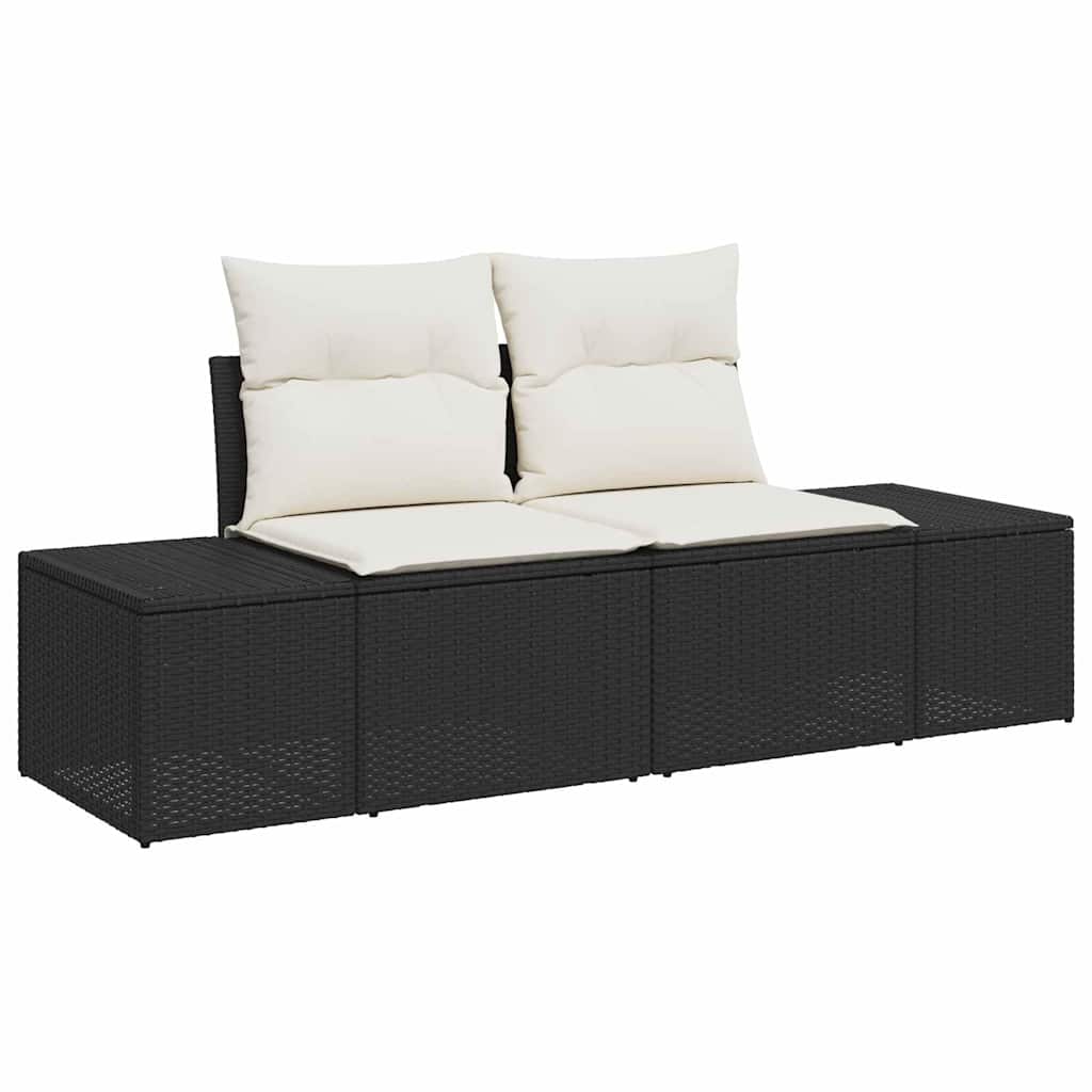 Tuinset Guus - 10-delig - met opslag - zwart en wit