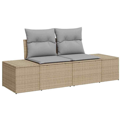 Tuinset Guus - 10-delig - met opslag - beige en lichtgrijs
