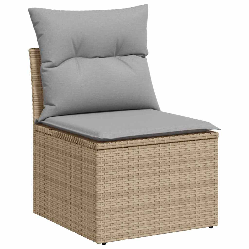 Tuinset Guus - 10-delig - met opslag - beige en lichtgrijs