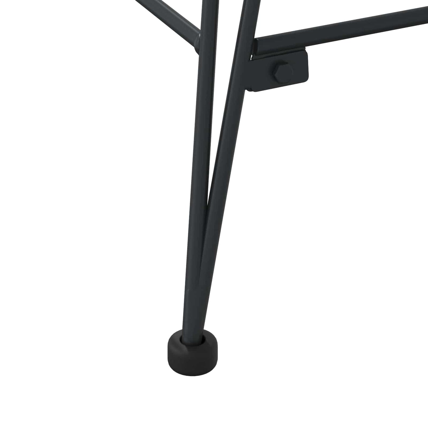 Barkruk 2 pcs 44 x 52 x 111 cm Riet en IJzer