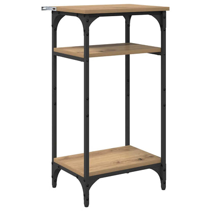 Bijzettafel Hudson - Bewerkt hout