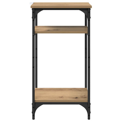 Bijzettafel Hudson - Bewerkt hout