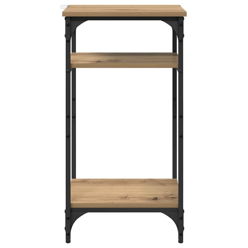 Bijzettafel Hudson - Bewerkt hout