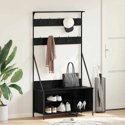 Kledingrek Met Schoenenrek 100X41X184 Cm Kleurig