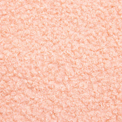 Fauteuil Roze Krullend Wol-achtig Stof