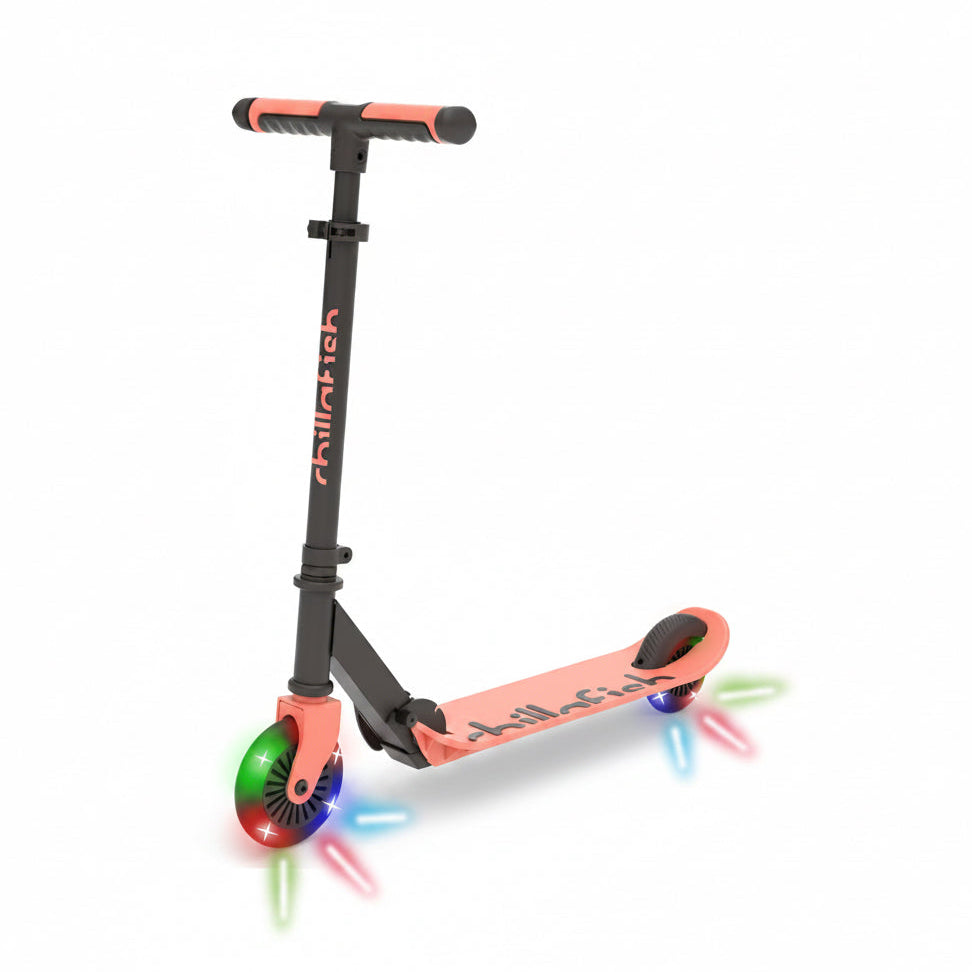 Chillafish Kinderstep LED Wielen Roze | Retourdeal 40%
