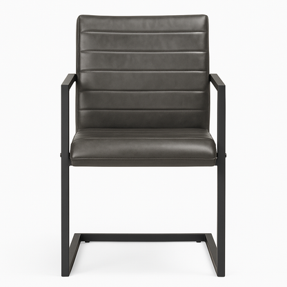 Eetkamerstoel Eva - leer - 2 stuks