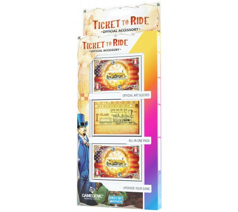 Board Game Sleeves Ticket to Ride USA | Retourdeal 30%