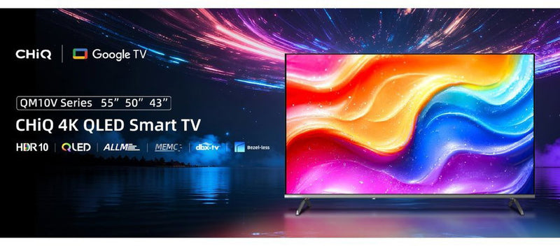 CHiQ U55QM10V 55 Inch 4K QLED Google TV – extra afbeelding
