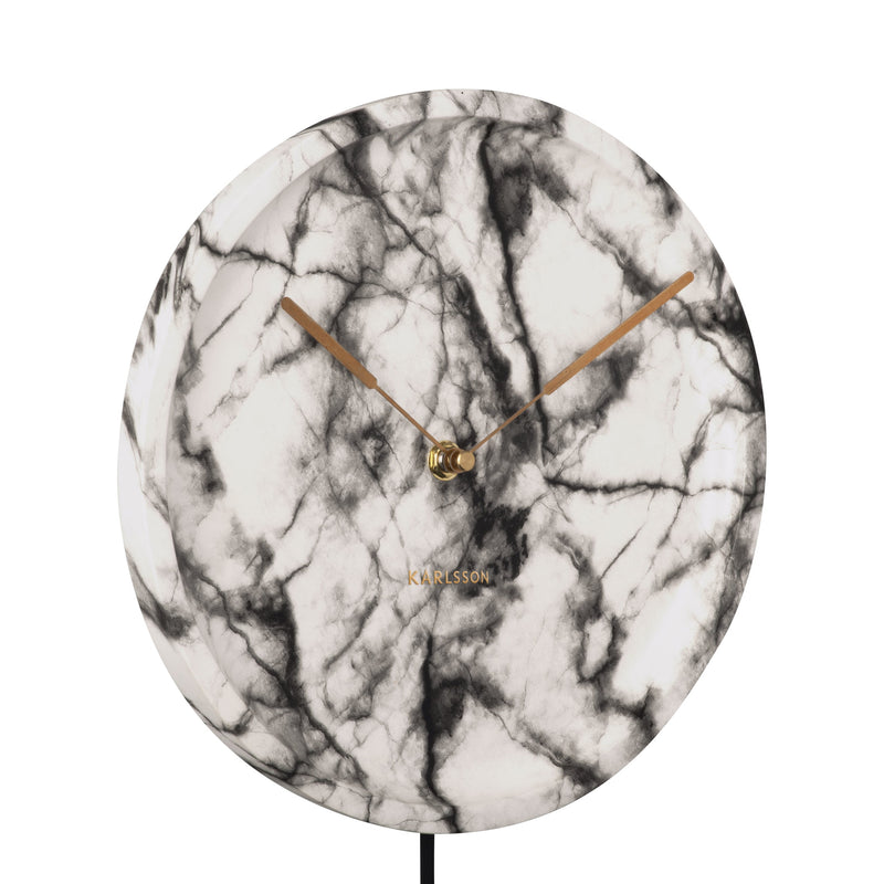 Karlsson Wandklok Pendule Longue wit | Retourdeal 21% korting – extra afbeelding