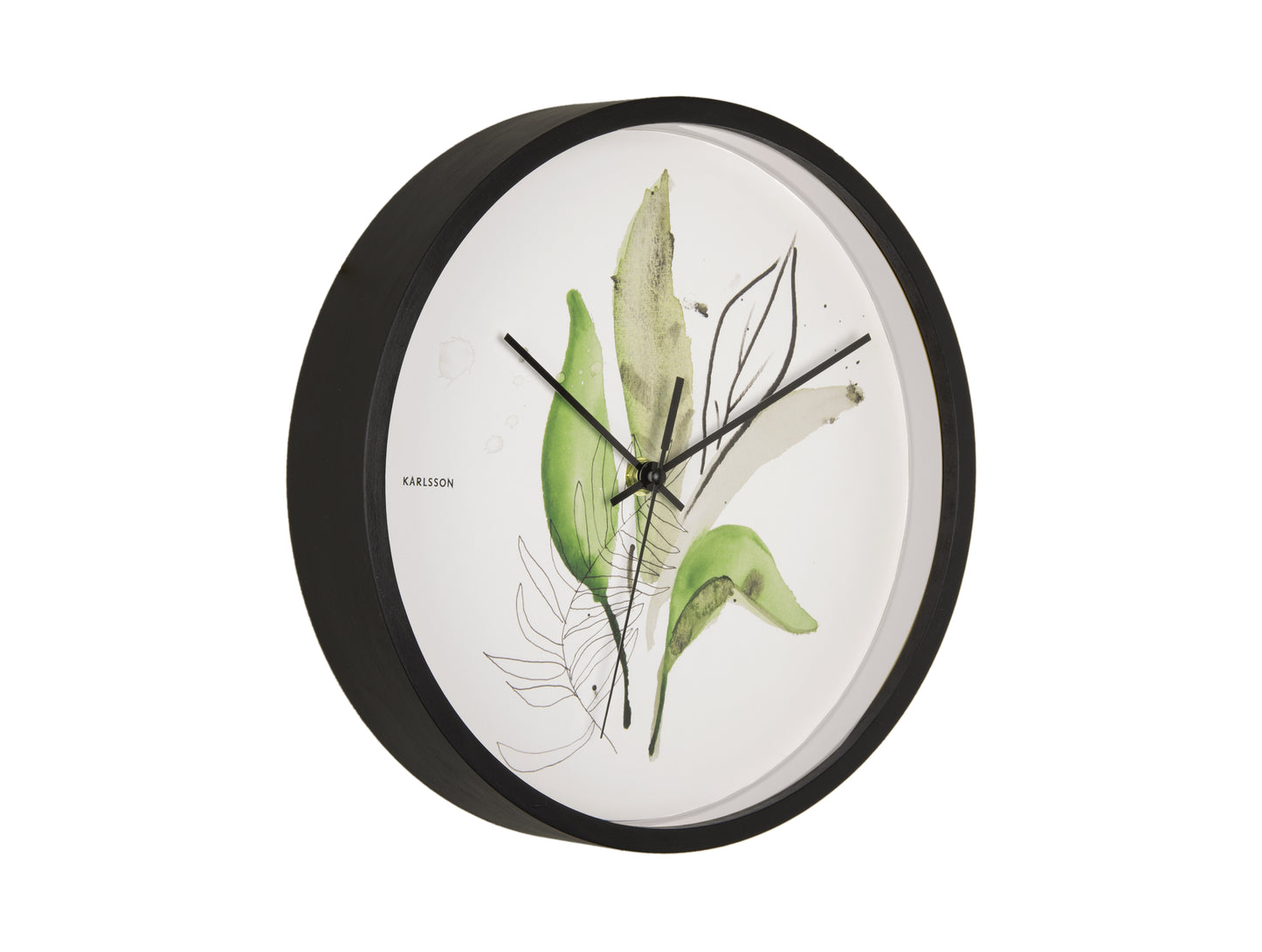 Karlsson Wandklok Botanical Leaves | Retourdeal 26% korting