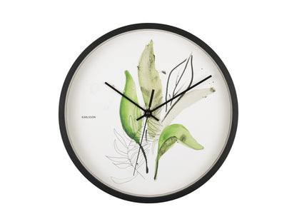 Karlsson Wandklok Botanical Leaves | Retourdeal 26% korting