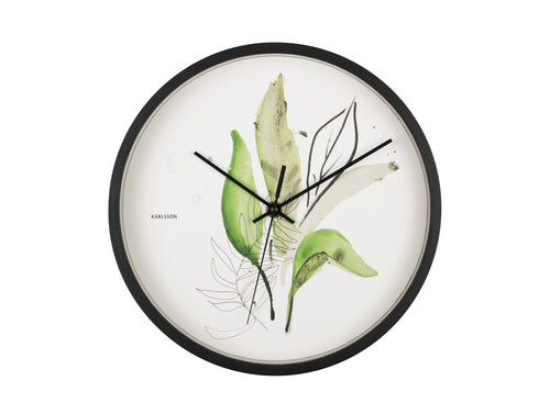Karlsson Wandklok Botanical Leaves | Retourdeal 26% korting