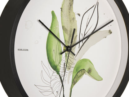 Karlsson Wandklok Botanical Leaves | Retourdeal 26% korting