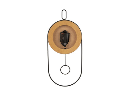 Karlsson Wandklok Swing licht hout | Retourdeal 20% korting