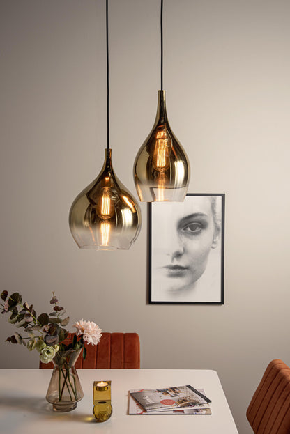 Leitmotiv Hanglamp Drup goud | Retourdeal 15% korting