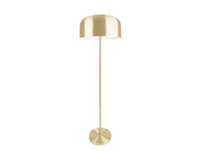 Leitmotiv Vloerlamp Capa geborsteld goud | Retourdeal 17% korting